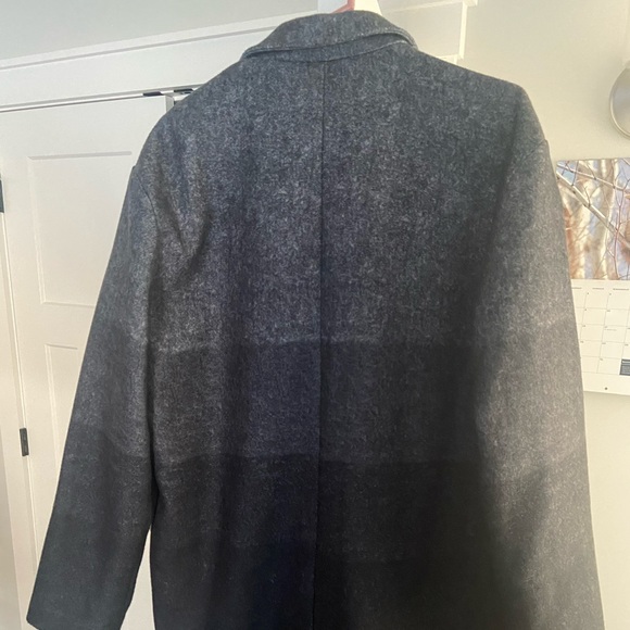 Topman Rogues of London Long Peacoat - Picture 2 of 4